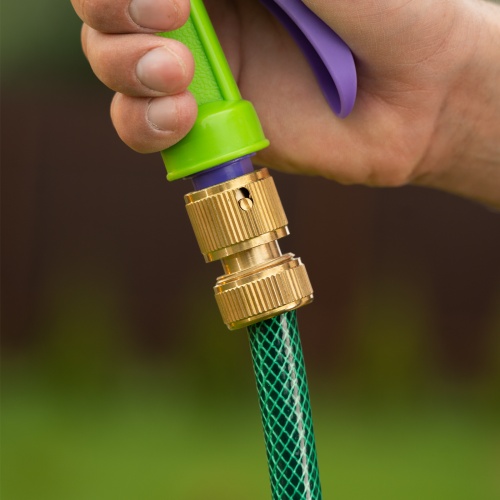 Соединитель латунный, быстросъемный для шланга 1/2 Palisad фото 8