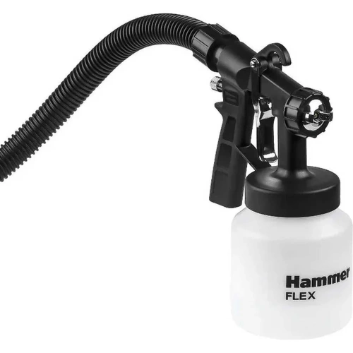 Краскопульт Hammer PRZ500A 500Вт 800мл бак, вязкость до 60 DIN 829090 фото 4 Краскопульт Hammer PRZ500A 500Вт 800мл бак, вязкость до 60 DIN 829090 фото 4
