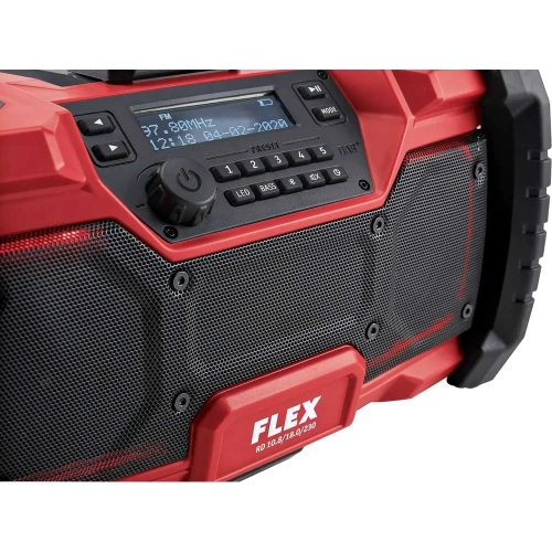 Цифровое аккумуляторное строительное радио FLEX RD 10.8/18.0/230 В 484857 фото 8 Цифровое аккумуляторное строительное радио FLEX RD 10.8/18.0/230 В 484857 фото 8