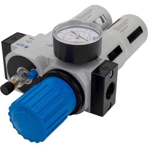 Фильтр влагоотделитель с редуктором и лубрикатором (1/2F; 16 бар) МАСТАК 690-41 фото 3