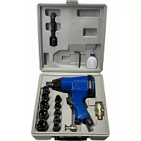 Пневматический гайковерт Turbosky 1/2 с двойным ударным механизмом (набор) PG-1C 752