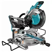 Пила торцовочная аккумуляторная Makita консольная XGT 40В BL, 260х30мм, 3600об/мин, макс рез 91x279мм /71х305мм, наклон:лево/право-48гр, угол поворота лево/право-60 гр LS004GZ01