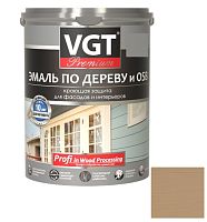 Эмаль по дереву VGT Профи кофейная 1 кг
