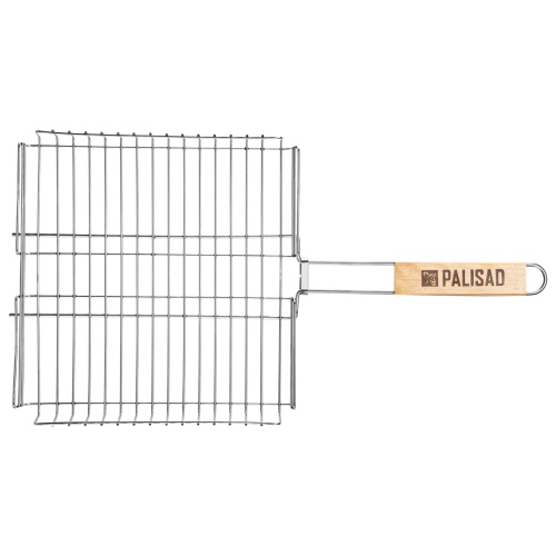 Решетка-гриль 340х340х60 мм, объемная, нержавеющая сталь, Camping Palisad фото 2