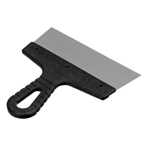 Шпатель фасадный из нержавеющей стали, 200 мм, пластмассовая ручка Сибртех фото 2