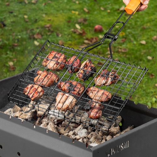 Решетка гриль 260 х 350 мм. антипригарное покрытие, Camping Palisad фото 10