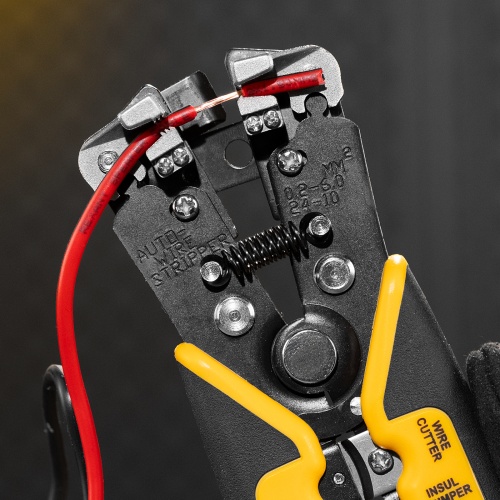 Щипцы для зачистки электропроводов 0,2-6 мм², функция обрезания проводов Denzel фото 13
