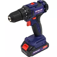 Аккумуляторная безударная дрель ПУЛЬСАР ДА 18-40 18 В, 40 Hm, Li-on, 2,0 Ah, 2 аккумулятора, кейс 916-967