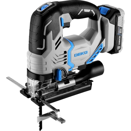 Аккумуляторный лобзик DEKO DKJS20V PRO в кейсе, 20В, 2x3.0Ач 085-1330 фото 8