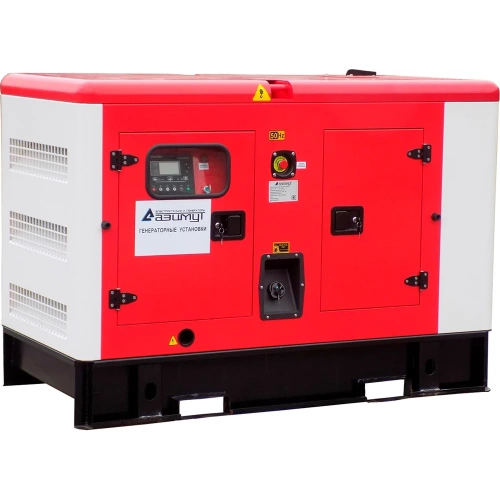 Дизельный генерато ООО "ПК "АЗИМУТ" CUMMINS 50 кВт, 400В, в кожухе, АВР, СЗУ АД-50С-Т400-2РКМ15