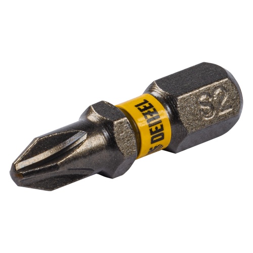 Бита PH2х25, сталь S2, шестигранный профиль, 10 шт. Е 6,3 Denzel фото 4 Бита PH2х25, сталь S2, шестигранный профиль, 10 шт. Е 6,3 Denzel фото 4