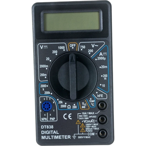 Цифровой мультиметр WHDZ DT838 фото 6 Цифровой мультиметр WHDZ DT838 фото 6