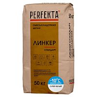 Смесь кладочная Perfekta Линкер Стандарт зимняя серия супер-белая 50 кг