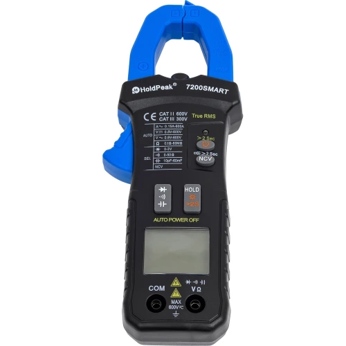 Токоизмерительные цифровые клещи HoldPeak HP‑7200SMART фото 10