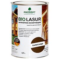 Антисептик лессирующий защитно-декоративный Prosept Bio Lasur 039-09 Палисандр 0,9 л
