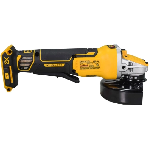 Аккумуляторная угловая шлифмашина DEWALT DCG415B, 20В, 125мм, 9000 об/мин, без АКБ и ЗУ DCG415B-XJ фото 4