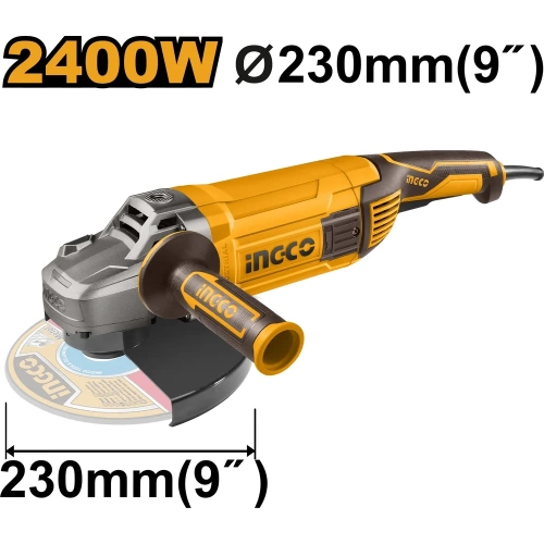 Угловая шлифовальная машина INGCO AG24008 фото 3