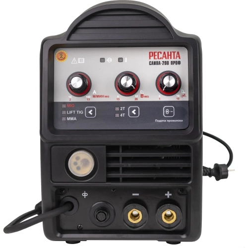 Сварочный полуавтомат Ресанта САИПА-200ПРОФ MIG/MAG 65/97 фото 4 Сварочный полуавтомат Ресанта САИПА-200ПРОФ MIG/MAG 65/97 фото 4