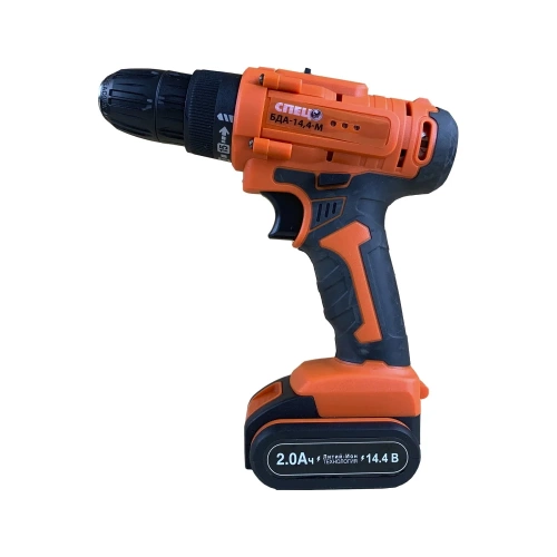 Аккумуляторная дрель-шуруповерт Спец БДА-14.4-М СПЕЦ-3419 фото 4 Аккумуляторная дрель-шуруповерт Спец БДА-14.4-М СПЕЦ-3419 фото 4