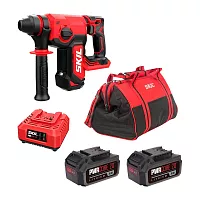 Аккумуляторный Перфоратор SKIL RH1780 PWRCORE 20 + 2 АКБ (4Ач) BY5196 +ЗУ + сумка BG4127 9-1-030