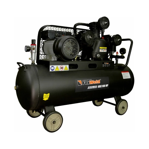 Масляный ременной компрессор FOXWELD AEROMAX 480/100 HP 6796 Масляный ременной компрессор FOXWELD AEROMAX 480/100 HP 6796