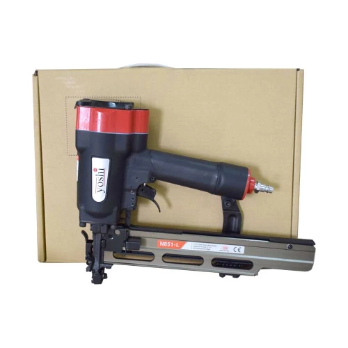 Скобозабивной пистолет пневматический Yoshi N851-L (тип L, длина скобы 19–50 мм) МБ000024658 фото 9