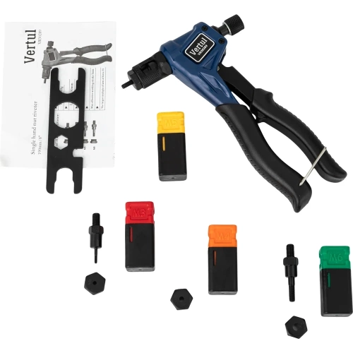 Заклепочник для резьбовых заклепок VERTUL M3-M6 VR50289 фото 3 Заклепочник для резьбовых заклепок VERTUL M3-M6 VR50289 фото 3