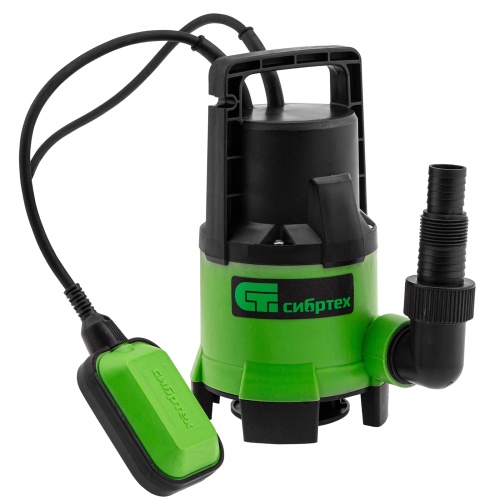 Дренажный насос для грязной воды СДН450-35, 450 Вт, напор 5.5 м, 8000 л/ч Сибртех фото 2