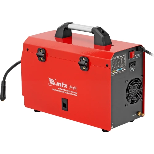 Инверторный аппарат полуавтоматической сварки MTX mig-220s, 220a, катушка 5 кг 94304 фото 11