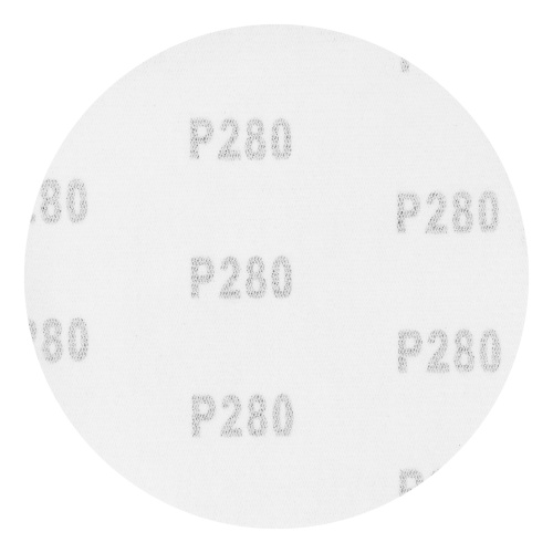 Круг абразивный на ворсовой подложке под "липучку", P 280, 125 мм, 10 шт Matrix фото 2