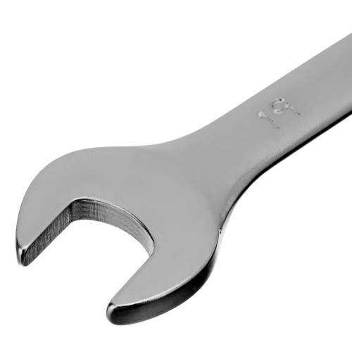 Ключ комбинированный, 19 мм, CrV, матовый хром Stels фото 3