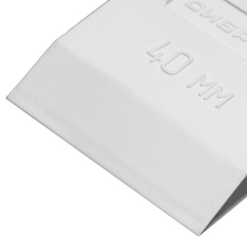 Шпатель, белая резина, 40 мм Сибртех фото 7