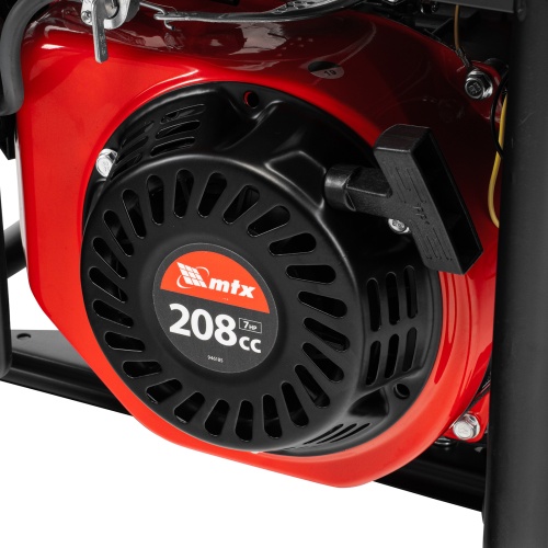 Генератор бензиновый RS-3500, 2,8 кВт, 230В, ручной стартер MTX фото 13