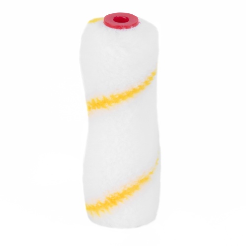 Мини-валик сменный для среднегладких поверхностей синтетический, 110 мм, ворс 12 мм, D 16 мм, D ручки 6 мм, полиакрил MTX фото 2