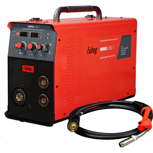 Сварочный полуавтомат инвертор FUBAG INMIG 250 T 31436 + горелка FB 250 3 м 31436.1 Сварочный полуавтомат инвертор FUBAG INMIG 250 T 31436 + горелка FB 250 3 м 31436.1