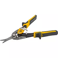 Ножницы по металлу Ultima 250 мм, пряморежущие, обрезиненные рукоятки 119019