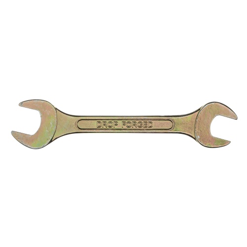 Ключ рожковый, 19 х 22 мм, желтый цинк Сибртех фото 2