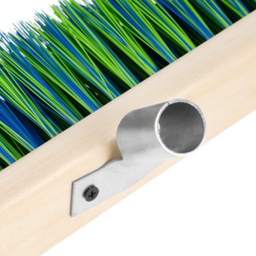 Щетка профессиональная для пола 400 мм, шестирядная, длинная щетина, железная тулейка , без черенка Сибртех фото 5