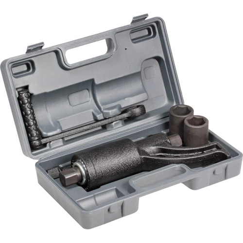 Механический гайковерт AIRLINE 1" 3600 Нм, 1:64, с головками 32 и 33 мм, пластиковый кейс AT-MW-02 фото 5