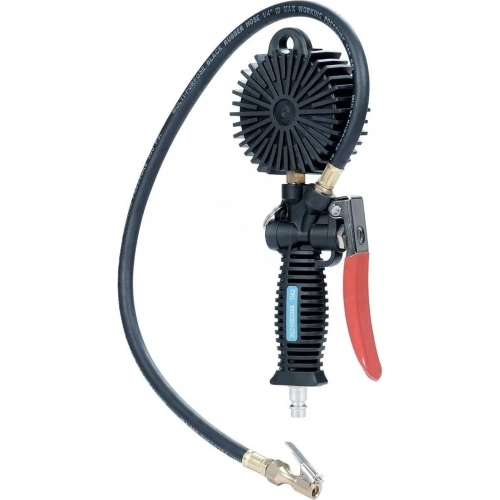 Пистолет для подкачки колес с жидкостным манометром NORDBERG Ti62 фото 3 Пистолет для подкачки колес с жидкостным манометром NORDBERG Ti62 фото 3