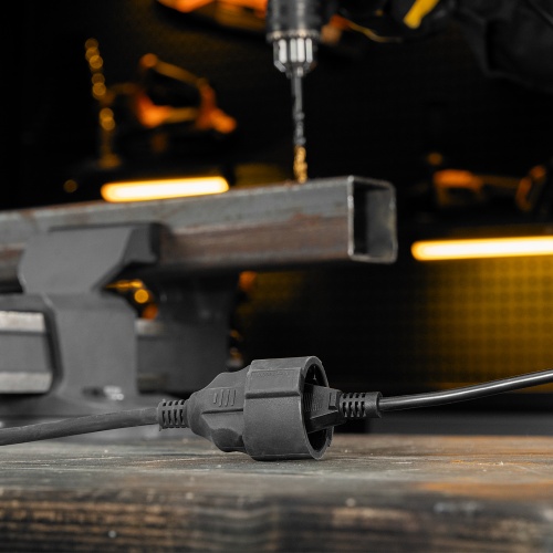 Удлинитель-шнур силовой Top Series, КГТТ, 10 м, 1 розетка, 3 x 1,5 мм Denzel фото 10