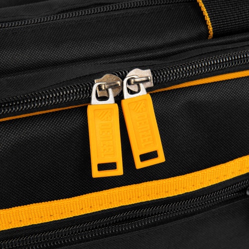 Сумка для инструмента, 400х170х300 мм, 3 отделения, 28 карманов, наплечный ремень Denzel фото 8