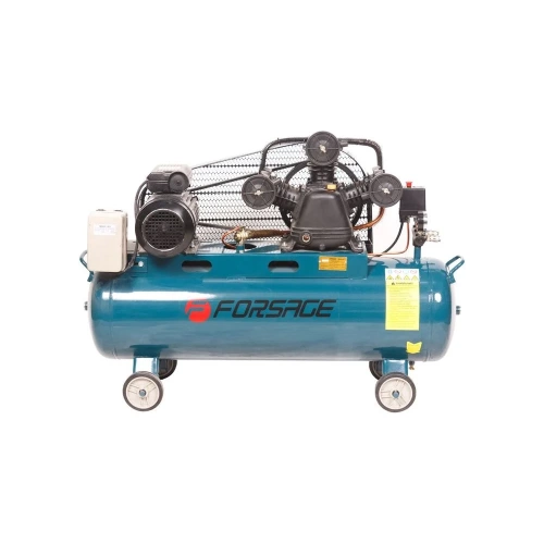 3-х поршневой компрессор с ременным приводом, 100л, 380В Forsage F-TB290-150(7149)