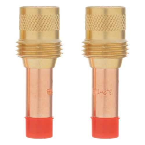 Держатель цанги с газовой линзой для электрода 2,4 мм, 2 шт Denzel