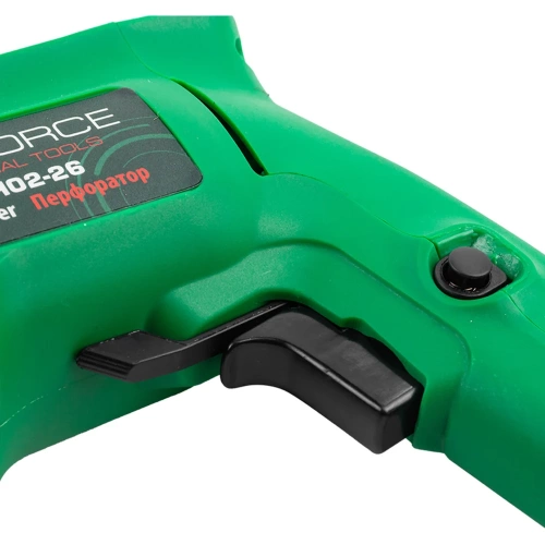 Электрический перфоратор Rockforce сверла 5,7,8x140 мм; зубило плоское 20x220 мм, пика; уголь-е щетки; 220V; 50/60 Гц; 800W; 0-1300 об/мин; 2.8 Дж, maxØ сверл.-24 мм) в кейсе RF-Z1C-DH02-26(57265) фото 11