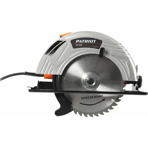 Циркулярная пила PATRIOT CS 235 190301653 фото 5 Циркулярная пила PATRIOT CS 235 190301653 фото 5