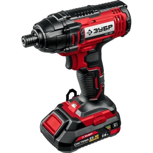 Ударный винтоверт ЗУБР 18В, 2 АКБ (2Ач), в кейсе ГВЛ-255-22 фото 11 Ударный винтоверт ЗУБР 18В, 2 АКБ (2Ач), в кейсе ГВЛ-255-22 фото 11