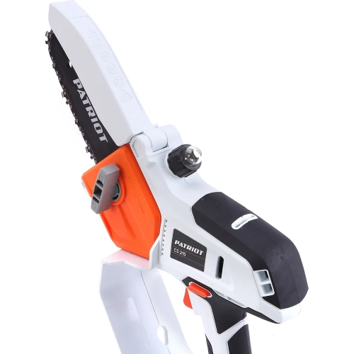 Пила цепная аккумуляторная PATRIOT CS 215 21В UES мини 250205222 фото 5 Пила цепная аккумуляторная PATRIOT CS 215 21В UES мини 250205222 фото 5
