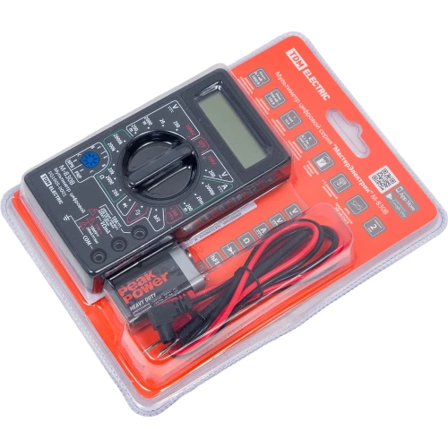 Цифровой мультиметр TDM МастерЭлектрик М-830В SQ1005-0001 фото 5 Цифровой мультиметр TDM МастерЭлектрик М-830В SQ1005-0001 фото 5