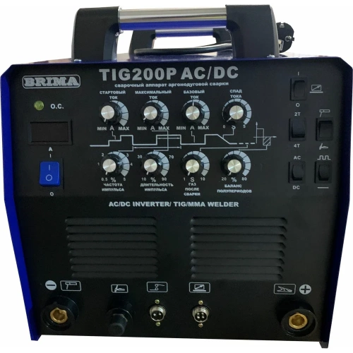 Инверторная установка Brima TIG-200P AC/DC 220В HF 5682 фото 3